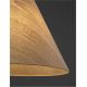 Pendule, Lustre suspendate - Lustra/Pendul lemn natural, ELYSIAN, D 45cm