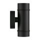 Aplice - Aplica de Perete Exterior, Iluminat Sus si Jos, Protectie IP54, Artilus negru