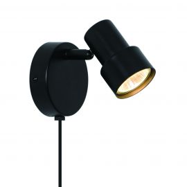 Aplice cu Spot - Aplica cu Spot Directionabil, 1xGU10, Boston negru
