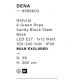 Pendule, Lustre suspendate - Lustra/Pendul design decorativ, DENA D 39cm