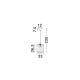 Pendule, Lustre suspendate - Lustra/Pendul design decorativ, ABBY D 33cm