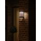 Lampi decorative si solare - Aplica solara cu senzor de miscare, protectie IP44, Coupar negru