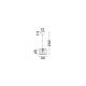 Pendule, Lustre suspendate - Lustra/Pendul design decorativ, LUPE D 33cm