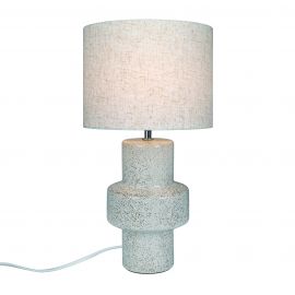 Veioza, Lampa de Masa, Ceramica, Textil, Dugan