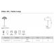 Veioze - Veioza, lampa de masa design minimalist scandinav Ellen 20 Dusty green