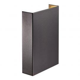 Aplice - Aplica LED exterior cu iluminat sus si jos IP54 Fold 15 Seaside black