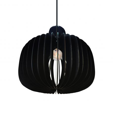 Pendule - Lustra Suspendata din Lemn, Hazo 43 Negru