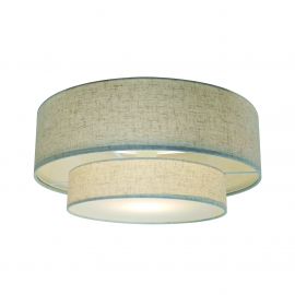 Plafoniere - Plafoniera Decorativa, Tesatura, Bej, Malodin
