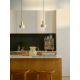 Pendule, Lustre suspendate - Pendul Design Nordic Minimalist, Matis maro deschis
