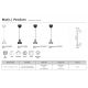 Pendule, Lustre suspendate - Pendul Design Nordic Minimalist, Matis negru