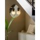 Pendule, Lustre suspendate - Pendul cu Forma Organic din Ceramica si Sticla, Sadie negru