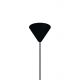 Pendule, Lustre suspendate - Pendul cu Forma Organic din Ceramica si Sticla, Sadie negru