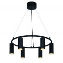 Candelabru Design Scandinav Minimalist, 6xGU10, Vico negru