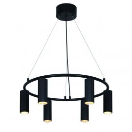 Candelabre, Lustre - Candelabru Design Scandinav Minimalist, 6xGU10, Vico negru