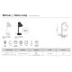 Veioze - Veioza Design Scandinav Minimalist, Wilmer alb