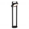 Stalp solar cu senzor de miscare, protectie IP44, Saulio negru