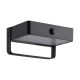 Lampi decorative si solare - Aplica solara cu senzor de miscare, protectie IP44, Saulio negru