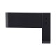 Lampi decorative si solare - Aplica solara cu senzor de miscare, protectie IP44, Saulio negru