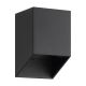 Aplice - Aplica Perete Exterior, Lumina in Jos, Protectie IP44, Nico negru