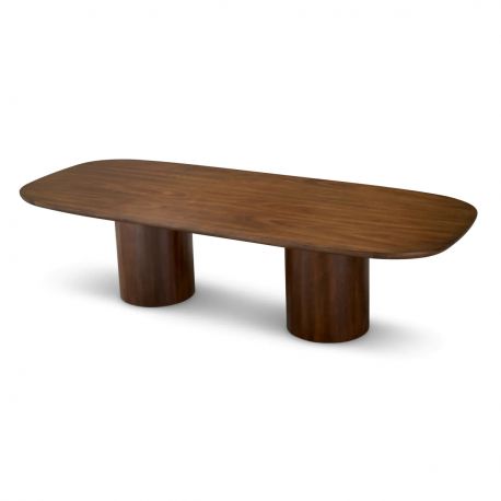 Mese dining - Masa Dining LUX din Lemn, Furnir Okoume, Glenmont 300x120cm