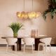 Mese dining - Masa Dining LUX din Lemn, Furnir Okoume, Glenmont 300x120cm