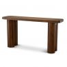 Consola LUX din Lemn, Furnir Okoume, Lindbrook 150x40cm