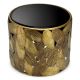 Masute Living - Masuta Laterala Design LUX, Alama, Sticla, Negru, Botanico