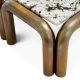 Masute Living - Masuta Cafea LUX cu Blat din Marmura, Sunwood