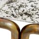 Masute Living - Masuta Cafea LUX cu Blat din Marmura, Sunwood
