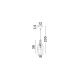 Pendule, Lustre suspendate - Lustra/Pendul design decorativ natural, ONA D 18cm
