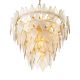 Candelabre, Lustre - Candelabru LUX, Sticla Realizata Manual, Rhombus L