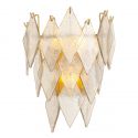 Aplica de perete LUX, Sticla Realizata Manual, Rhombus