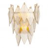 Aplica de perete LUX, Sticla Realizata Manual, Rhombus
