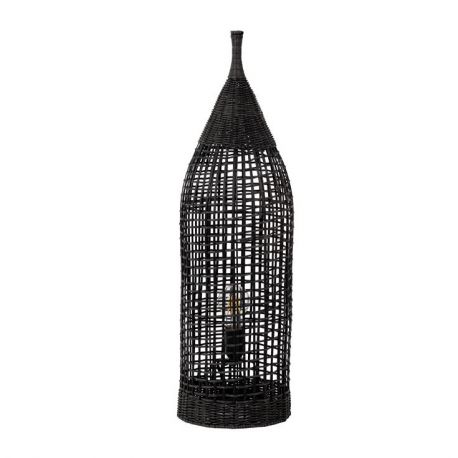 Lampadare - Lampadar/Lampa de podea decorativa ratan natural, NAOS H 73cm