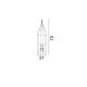 Lampadare - Lampadar/Lampa de podea decorativa ratan natural, NAOS H 73cm