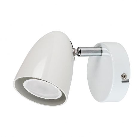 Aplice cu Spot - Aplica de Perete cu Spot Directionabil, 1xGU10, Perico alb