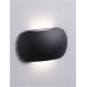 Aplice - Aplica LED iluminat exterior ambiental, IP65, PRATO negru
