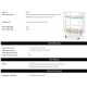 Masute Living - Gheridon LUX, Lemn, Rattan, Bahamas alb