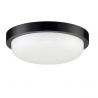 Mini Aplica LED exterior de perete/tavan, IP65, REO negru