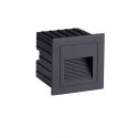 Spot LED incastrabil exterior, ambiental, IP65, POLKA negru