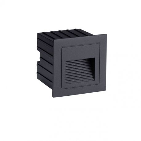 Spoturi - Spot LED incastrabil exterior, ambiental, IP65, POLKA negru
