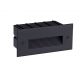 Spot LED incastrabil exterior, ambiental, IP65, POLKA negru