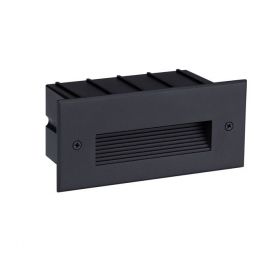 Spoturi - Spot LED incastrabil exterior, ambiental, IP65, POLKA negru