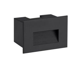 Spoturi - Spot LED incastrabil exterior, ambiental, IP65, POLKA negru