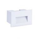 Spot LED incastrabil exterior, ambiental, IP65, POLKA alb