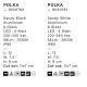 Spoturi - Spot LED incastrabil exterior, ambiental, IP65, POLKA alb