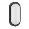 Mini Aplica LED de perete exterior, IP65, TIEPOLO negru