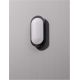 Aplice - Mini Aplica LED de perete exterior, IP65, TIEPOLO negru