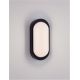 Aplice - Mini Aplica LED de perete exterior, IP65, TIEPOLO negru