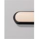 Aplice - Mini Aplica LED de perete exterior, IP65, TIEPOLO negru